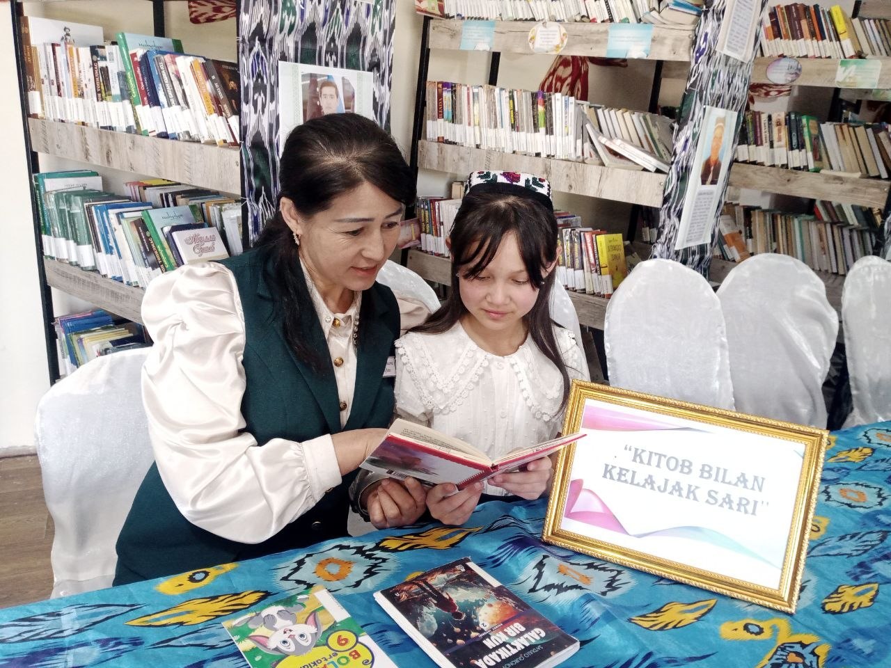 “Kitob bilan kelajak sari”